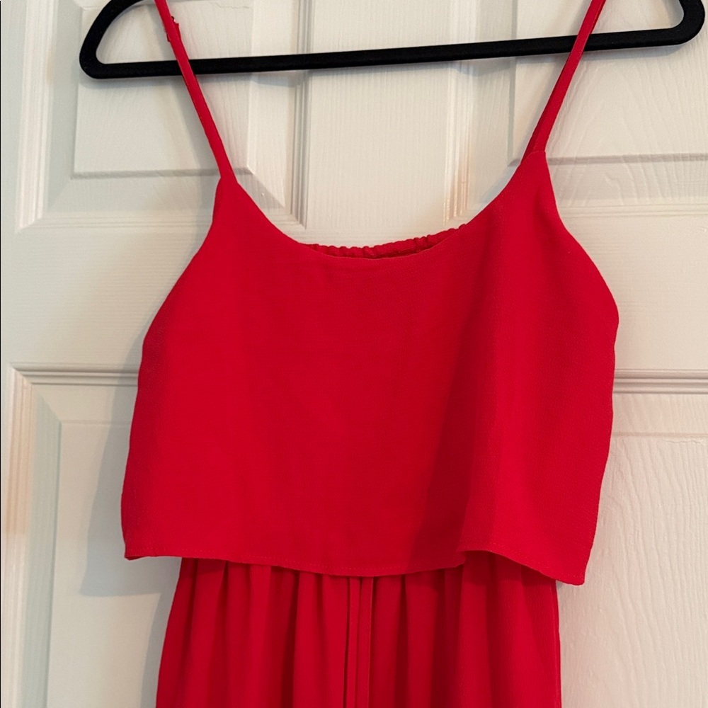 Red Maxi Dress - Picture 3 of 6